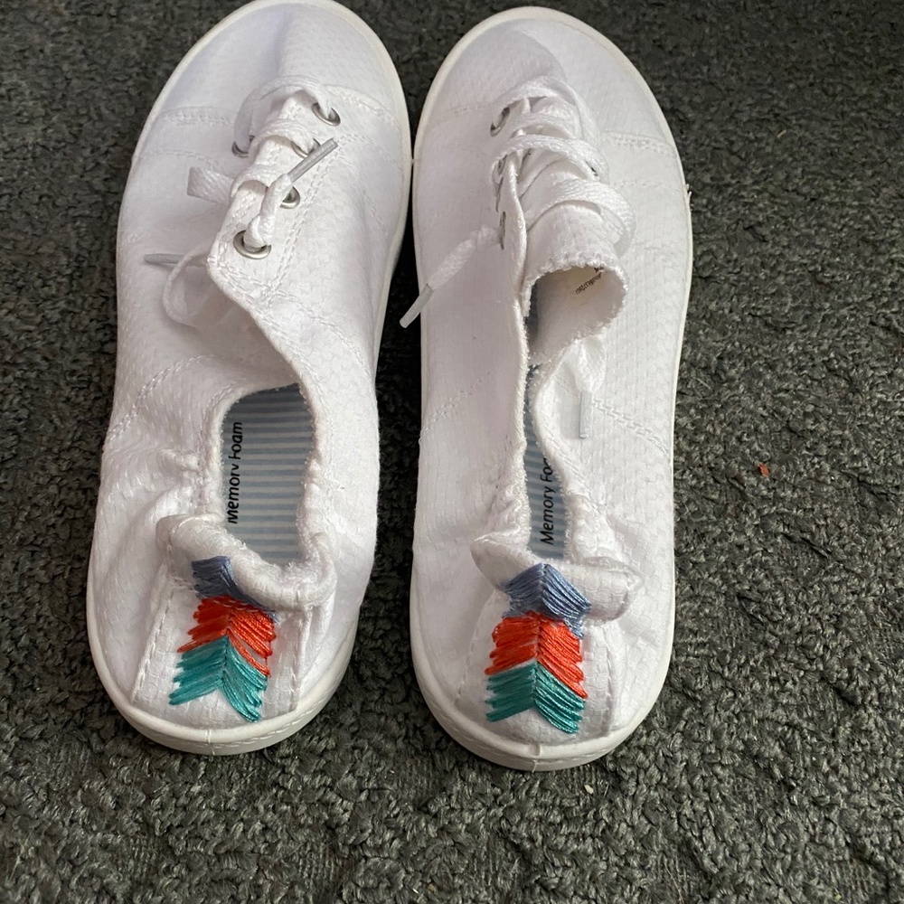 White (never worn) shoes